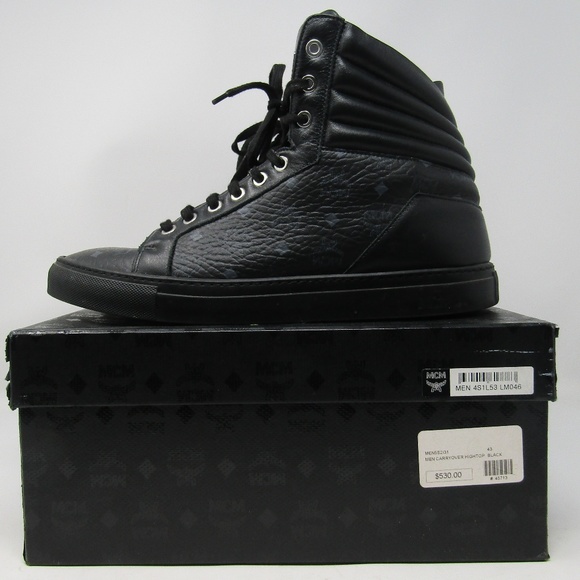 MCM Other - MCM Men Carry Over High Top Black Size 10